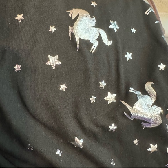 EUC Young Hearts Unicorn Leggings - Picture 4 of 6